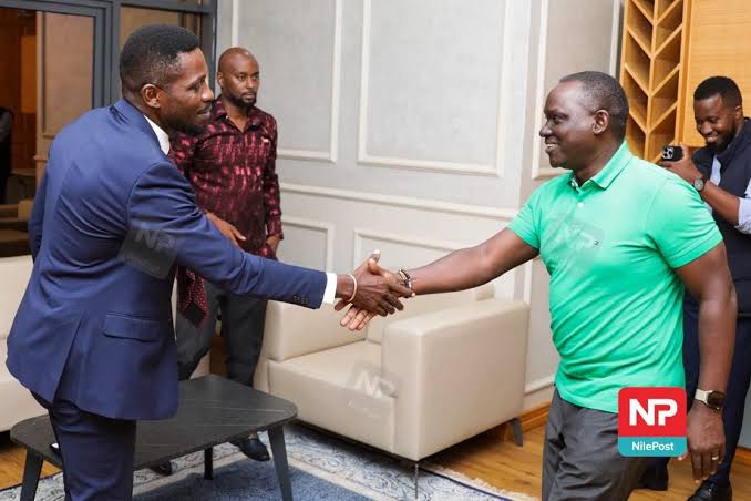 REVEALED!! How Bobi Wine’s Visit Turned NBS Newsroom Into a Celebration as Reporters Rush to Meet Him