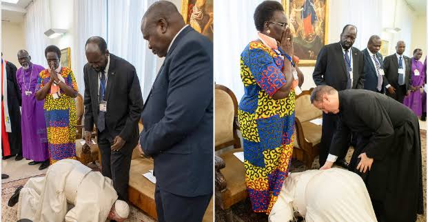 Top Story!! What the Pope Did to South Sudan’s President Kiir Before His Death That Has Left Ugandans Puzzled