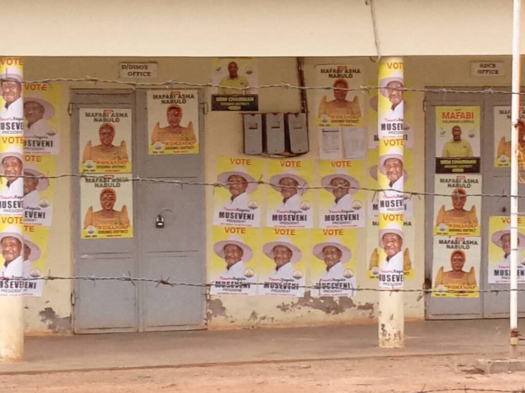 Sironko RDC’s Office in Trouble Over Partisan Display