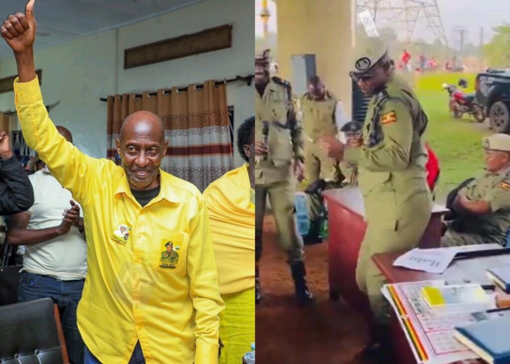 Lwemiyaga NRM Primaries!! Police Officers Filmed Dancing And Jubilating After Rwashande’s Win Against Ssekikubo – Why The Election Was Unfair