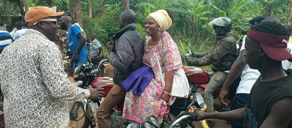 Minister Florence Nambozo Mayoga Connects With Street Vendors In Sironko
