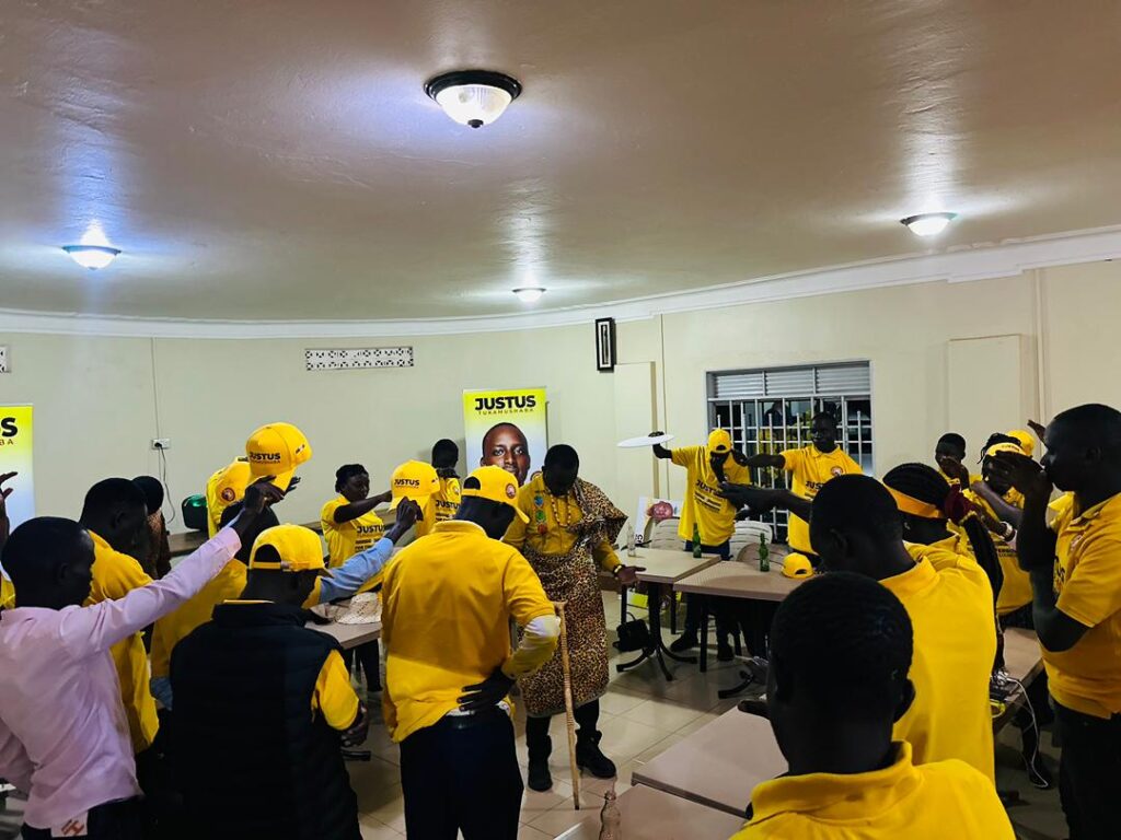 The Service Bull!! Youths Embrace Justus Tukamushaba’s “Just Us” Campaign For National Youth Council Chairperson