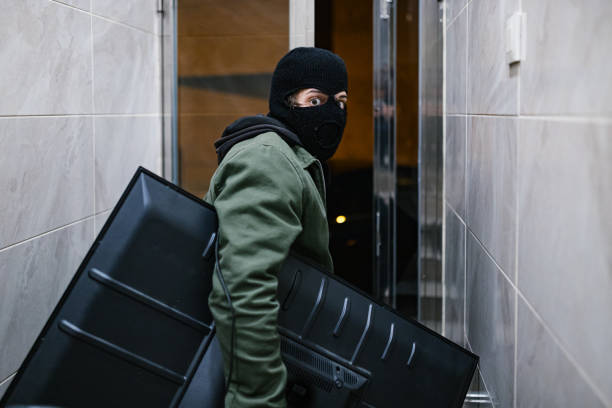 Shocking Scene as Stolen Tv is Recovered in Just 24 Hours