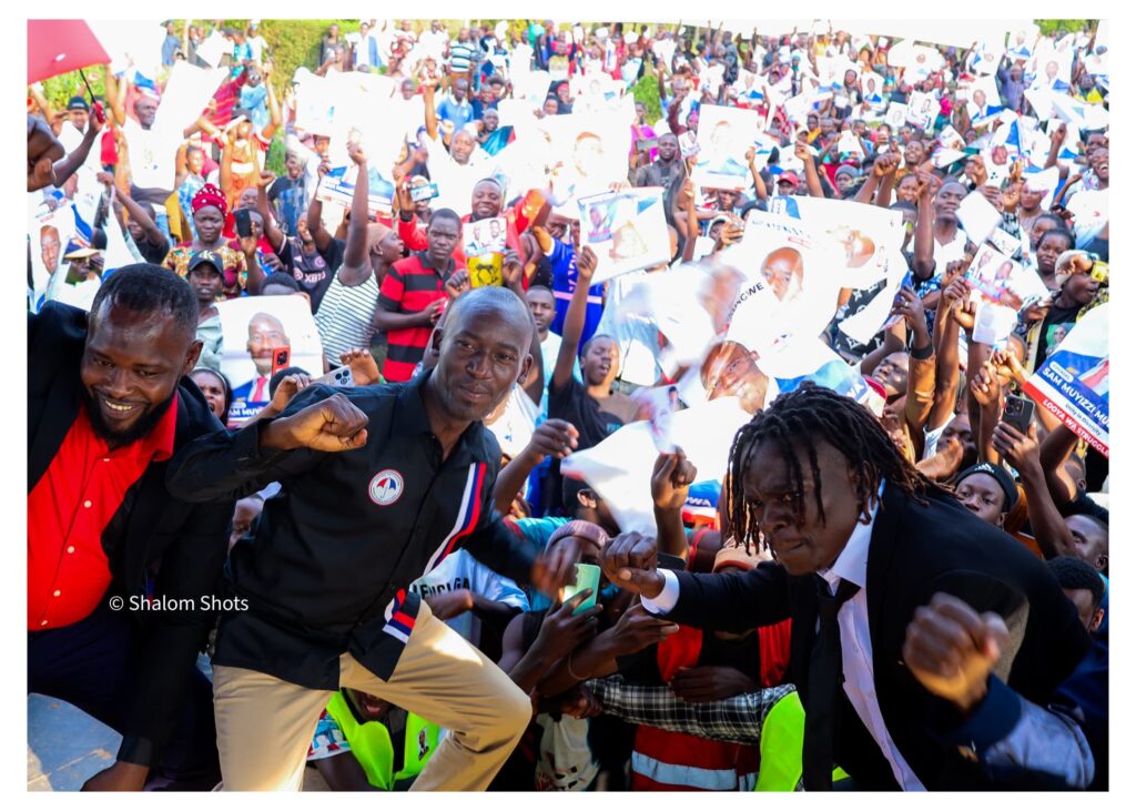 King Saha performs at Lawyer Muyizzi Nyendo Mukungwe MP bid launch