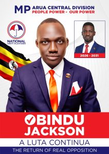 Arua Central’s True Hope!! Why Hon. Obindu Jackson Is the Leader the People Need
