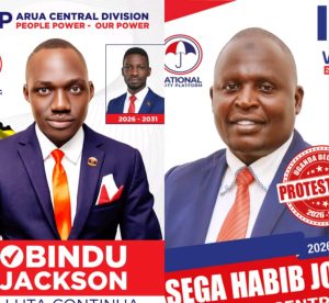 Obindu Jackson Takes Lead in Arua Central MP Race