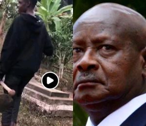 TikToker Lands in Trouble After Recording Himself ‘Burying’ Museveni – Sent To Luzira