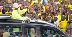 SAD!! Young Girl Tries Killing Herself In front Of President Museveni