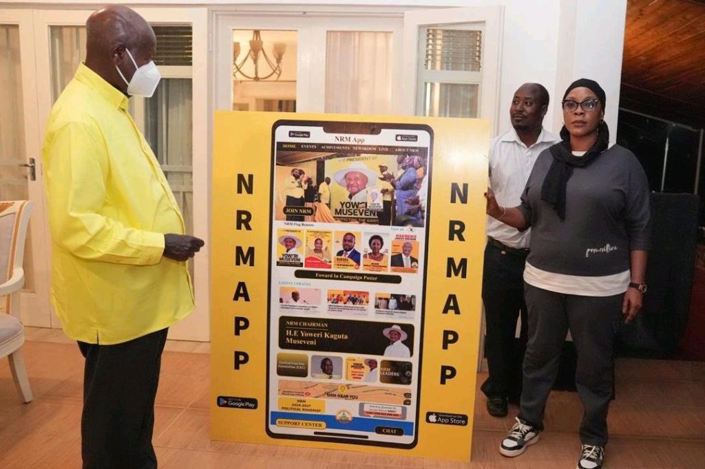 President Museveni Officially Launches Multi Billion NRM App