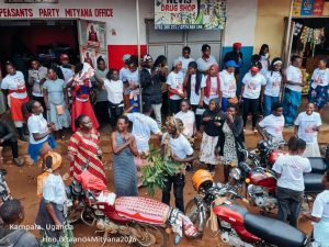 NUP defector Bitaano opens first NPP office in Mityana as she rivals MP Zaake