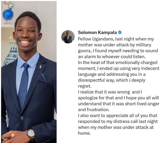 Magere Under Siege: Bobi Wine’s Son Issues Apology After Vicious Social Media Outburst