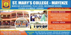 Congratulations! St. Mary’s College Mayenze Celebrates Outstanding 2025 UCE Results & Introduces Half-Bursary Opportunities for Bright and Talented Students Joining S.1 & A-Level