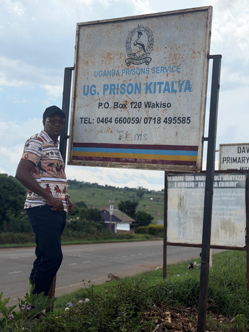 Intending Parliamentary Commissioner Kaluya visits jailed Kivumbi