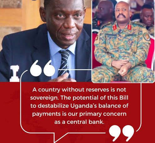 Be Careful With Your ‘Useless’ Statements – Muhoozi Warns BoU Governor