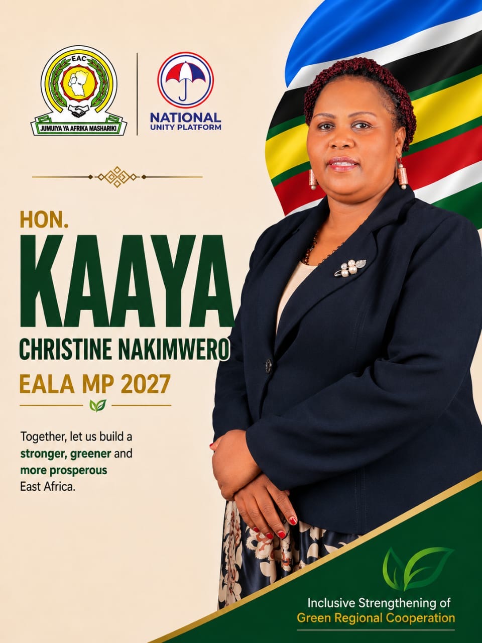 Ex Kiboga woman MP to bounce back in EALA under NUP