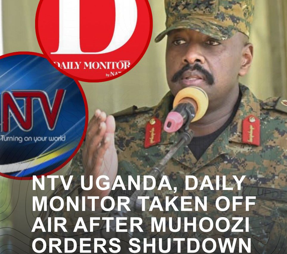 Planning To Overthrow Museveni? Inside Story On Why Muhoozi Closed NTV And Daily Monitor