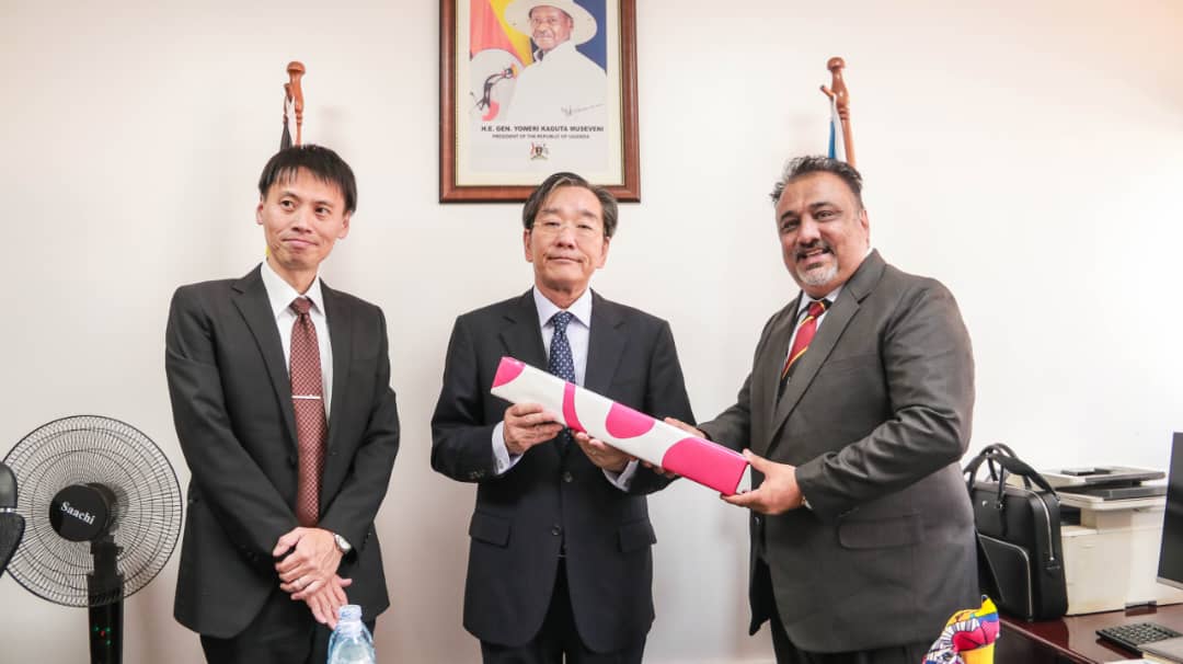 Trade Minister Tanna Holds High-Level Talks with Japanese Ambassador on Uganda’s Investment Future