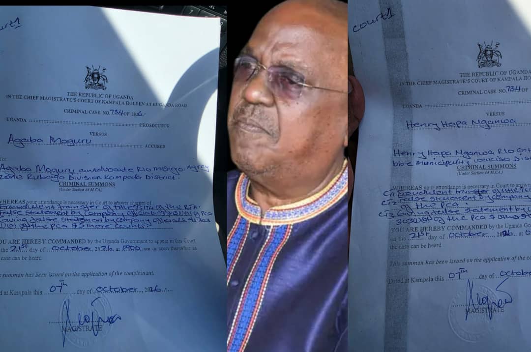 RUNAWAY SUSPECTS: Court Issues Criminal Summons Against Maguru, Nganwa, Bounty Placed